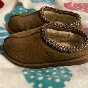 UGG Brown Suede Slippers
